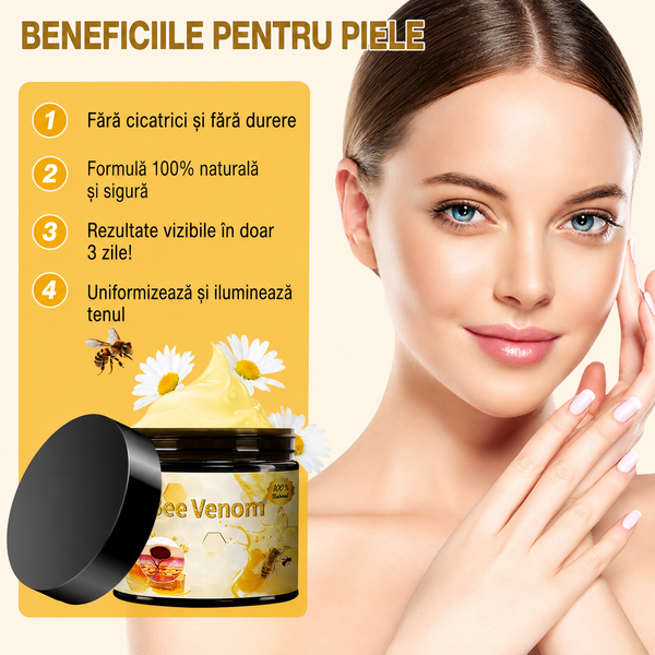 Cremă Hidratantă Venin de Albine