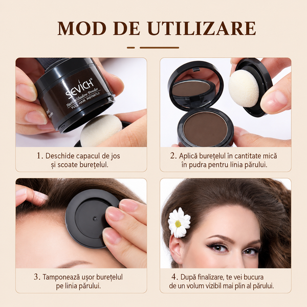 Pudră Magică pentru Păr