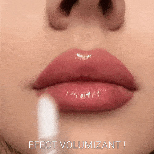 Gloss volumizant și hidratant pentru buze