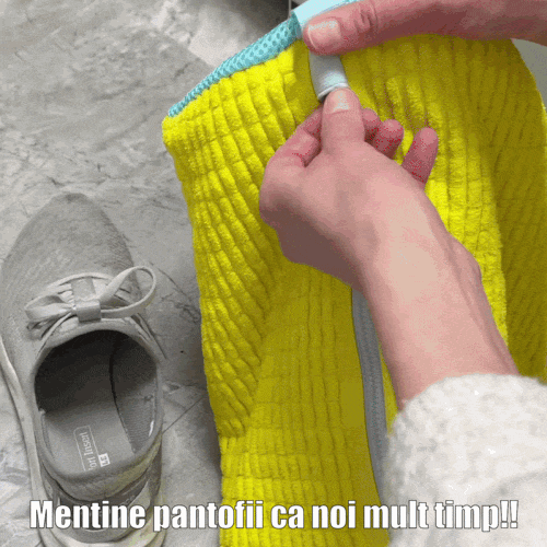 Sac pentru spălat încălțăminte în mașina de spălat– protejează și curăță eficient